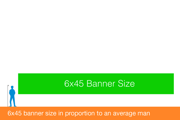 6x45 banners