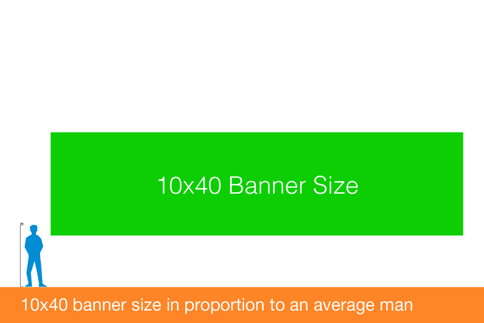 10x40 banners
