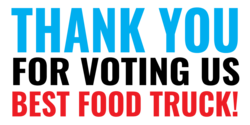 Best Food Truck Thank You Banner
