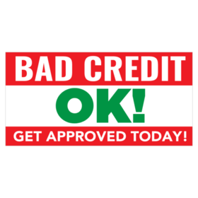 Bad Credit Banners