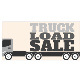 Truckload Sale Banners