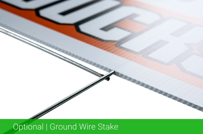 Optional Ground Wire Stake