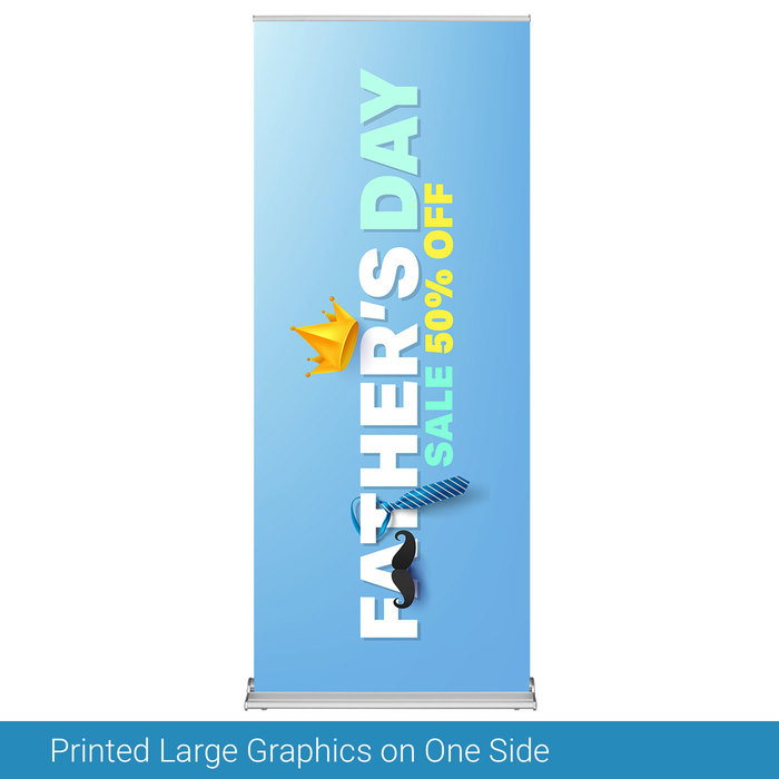  Printed Banner Stand Example