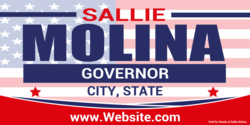 governor political banners template 11777