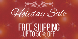% Off Holiday Sale Banner