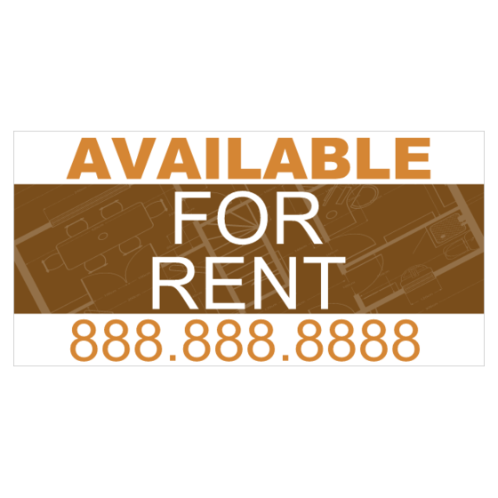 For Rent Banner | Printastic.com