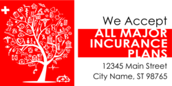 We Accept All Major Insurance Banner