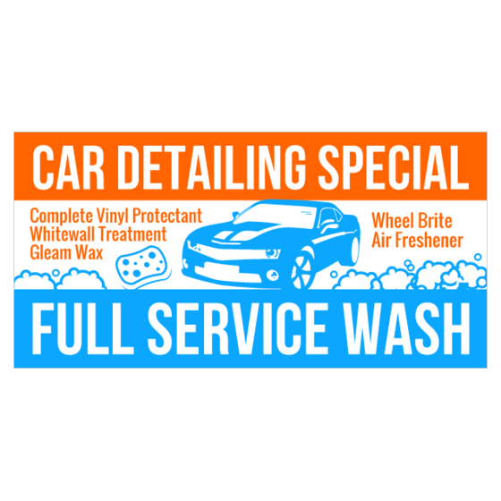 Advertise Effectively With Auto Detailing Banners