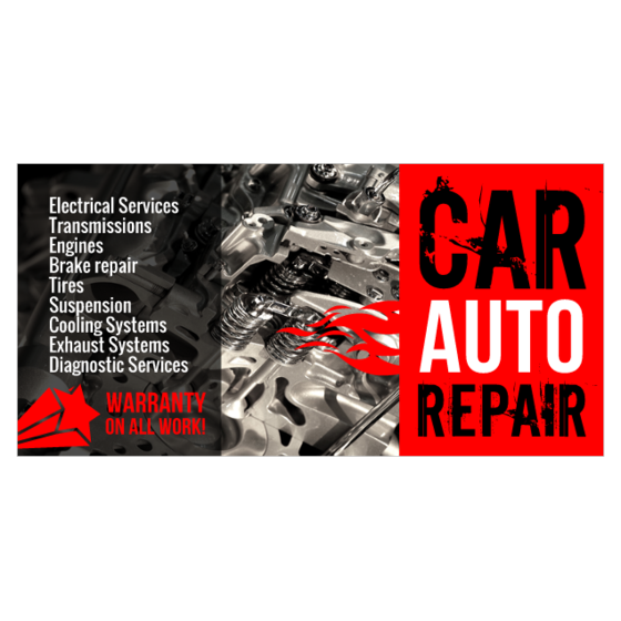 Custom Printed Auto Repair Banners That Will Have An Impact Printastic Com