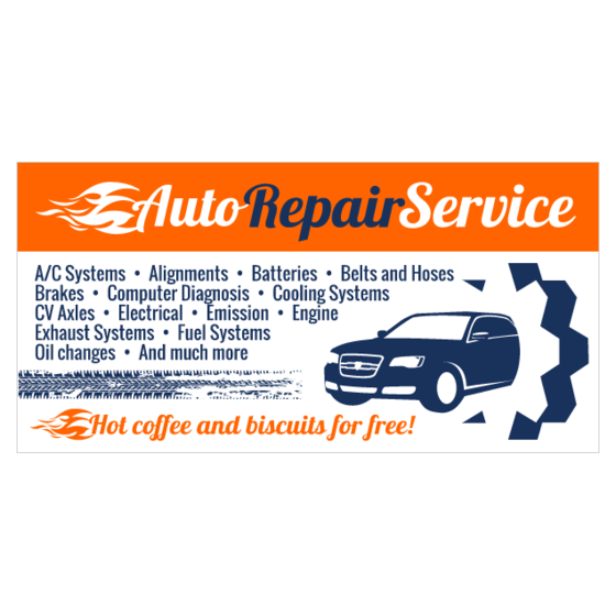 Custom Printed Auto Repair Banners That Will Have An Impact Printastic Com