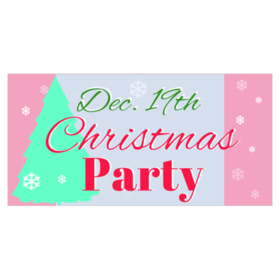 Christmas Party Banners | Printastic.com