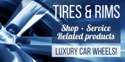 Tires and Rim Sales Banner