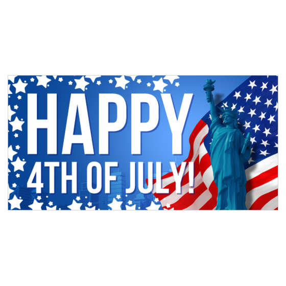 4th Of July Independence Day Banners | Printastic.com