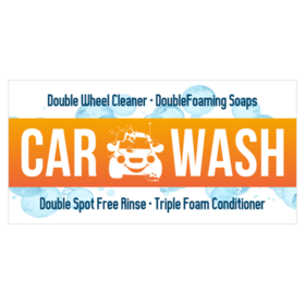 Car Wash Banners 