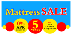Mattress Sale Financing Banner