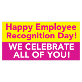 Happy Employee Recognition Day Banner