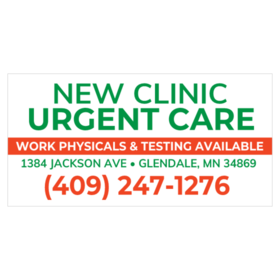 Urgent Care Banners