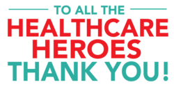 To All Healthcare Heroes Thank You Banner