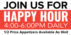 Happy Hour Daily Times Banner