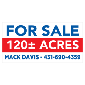 Commercial Acres For Sale Banner