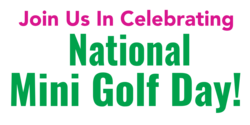 National Mini Golf Day Join Us Banner