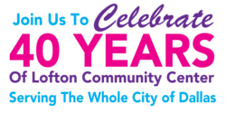 Years In Business Community Center Celebrational Banner