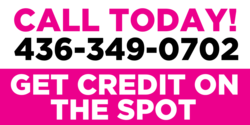Call Today For Credit Banner
