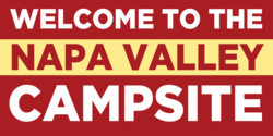 Campground Welcome Banner