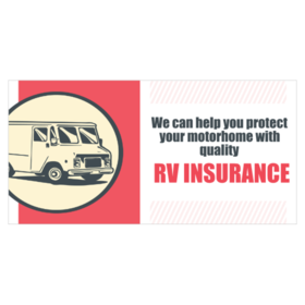 RV Insurance Banners