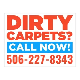 carpet cleaning yard signs