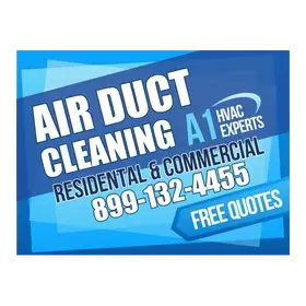 air duct cleaning yard signs