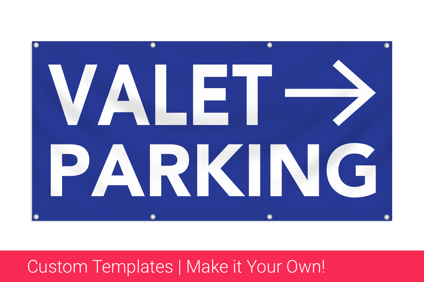 Valet Parking Banners