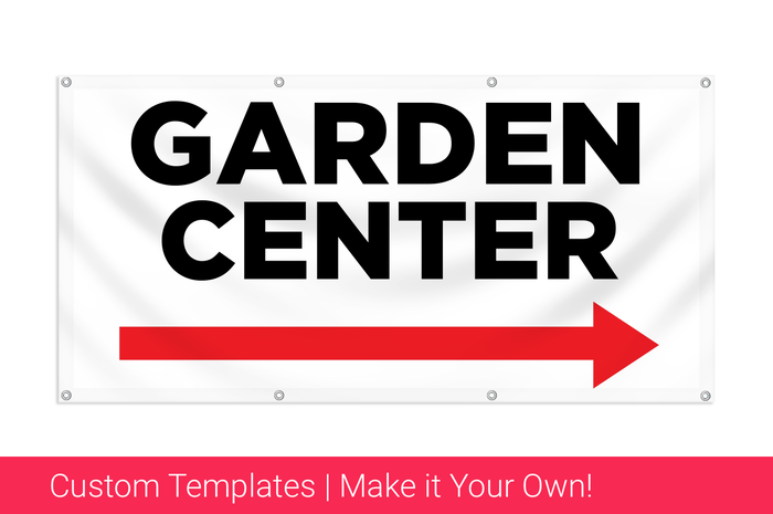 garden center banner