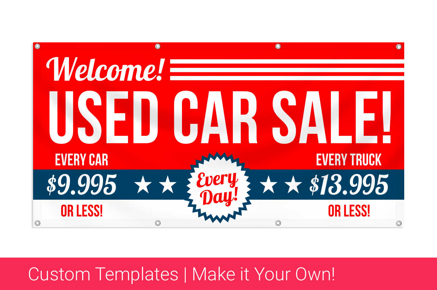 Car Sale Signs | Used Car Dealer Vinyl Banners