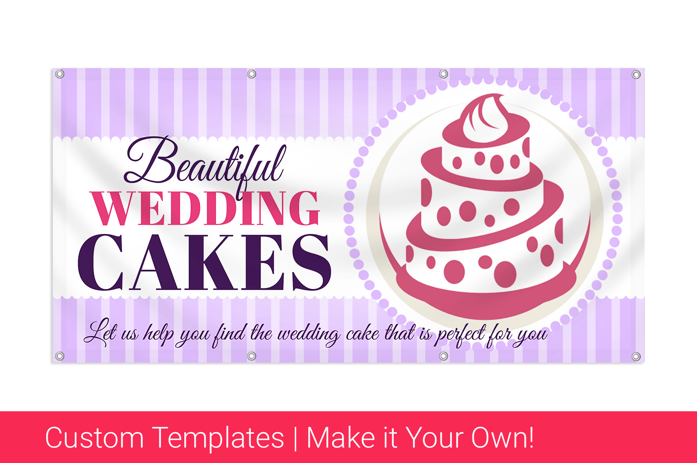 Custom Cake Shop Banners