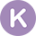 k letter icon